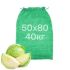 (500 шт) - Сітка овочева 50х80 (до 40кг) 27г - зелена
